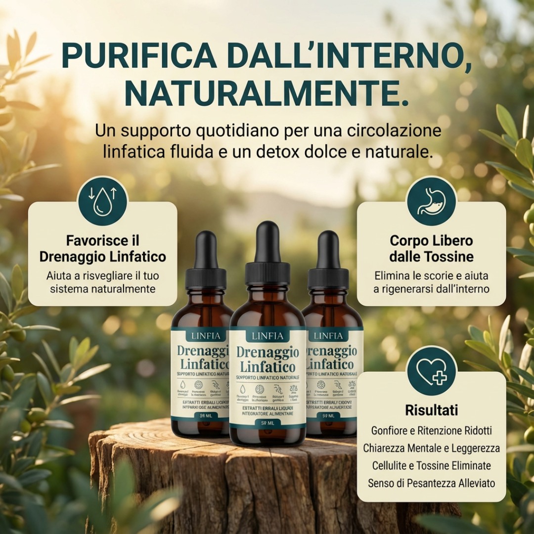 LINFIA® Drenaggio Linfatico